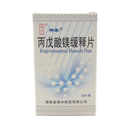 神泰 丙戊酸鎂緩釋片 0.25克*30粒