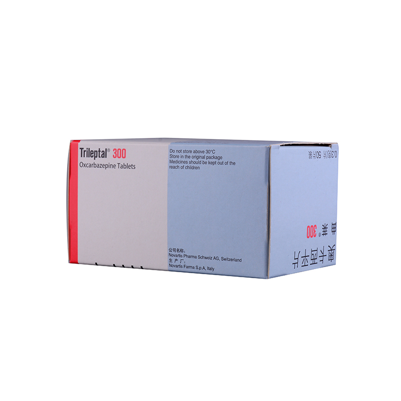 曲萊 奧卡西平片 0.3g*50片 治療成人及5歲以上兒童癲癇病藥抽搐肌肉痙攣抽搐