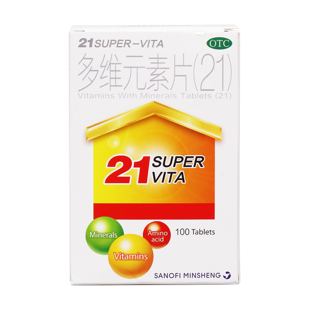 21金維他 多維元素片（21） 100S