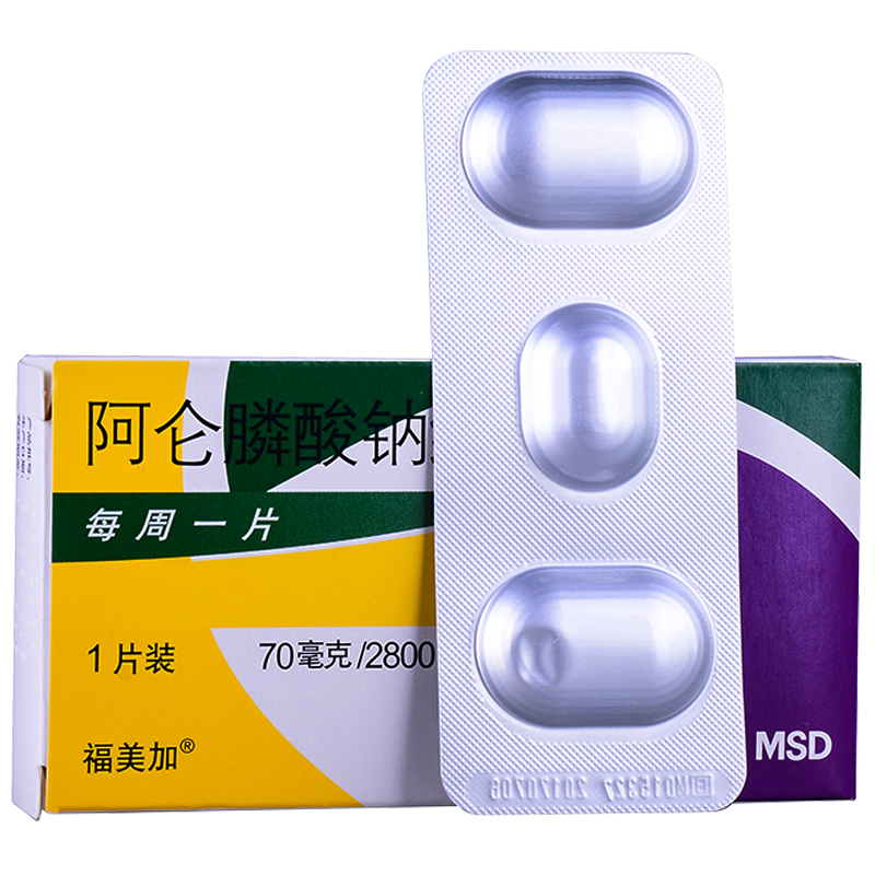 福美加 阿侖膦酸鈉維D3片 70mg/2800IU*1片