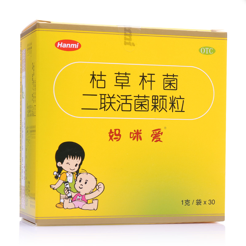 媽咪愛 枯草桿菌二聯活菌顆粒  1g*30袋