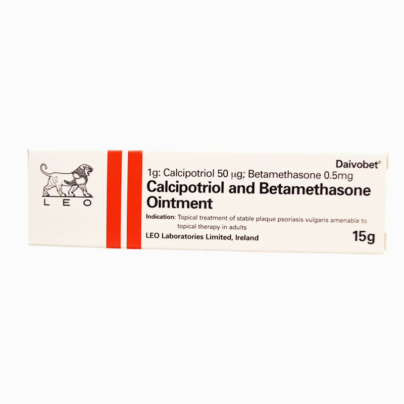 得膚寶 卡泊三醇倍他米松軟膏 1g:50ug