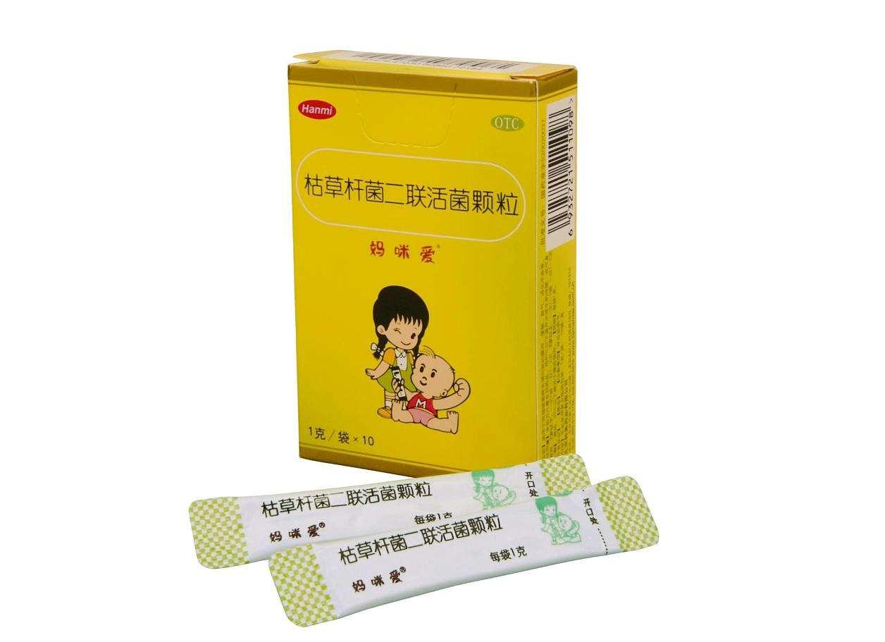 媽咪愛 枯草桿菌二聯活菌顆粒 1g*10袋