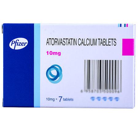 立普妥 阿托伐他汀鈣片 10mg*7片