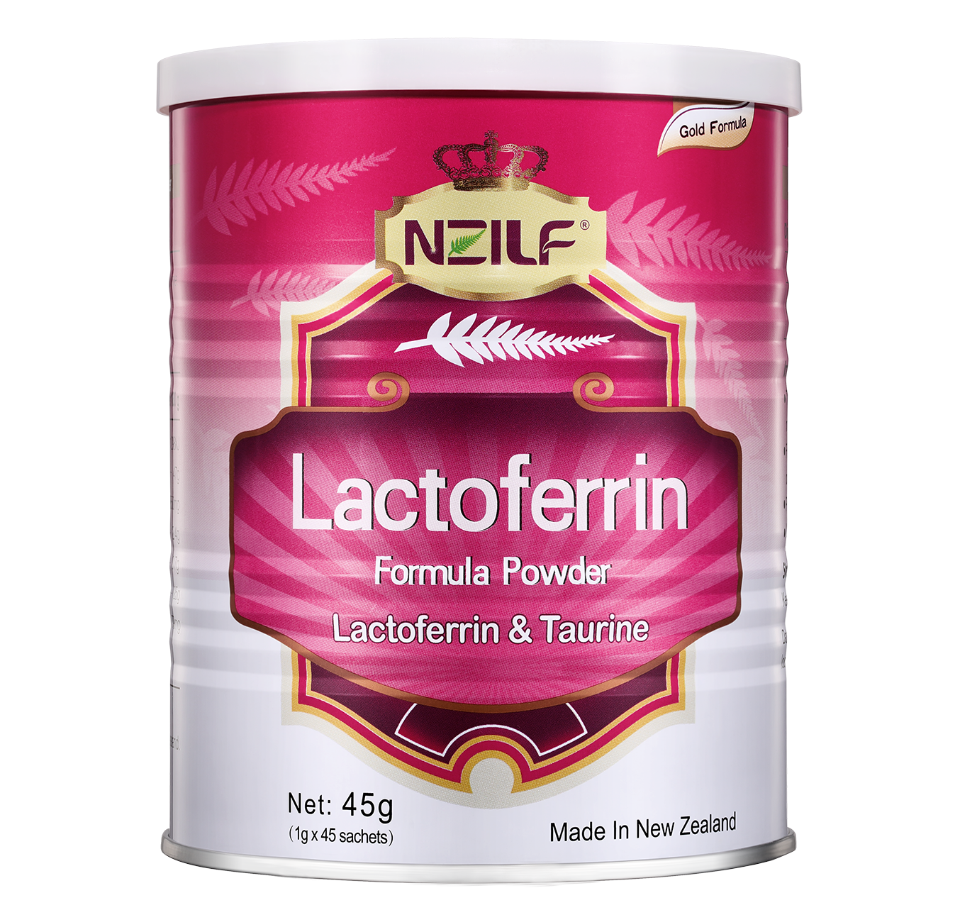 紐之愛 復配營養強化劑（紅罐） 乳鐵蛋白  （1g*45袋）45g/袋