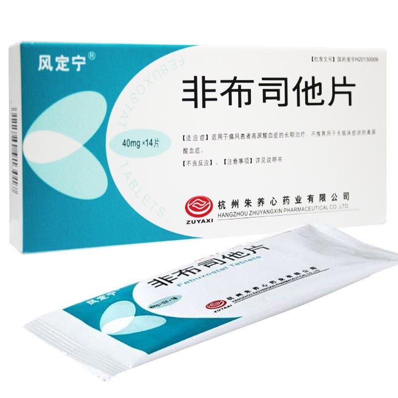 風定寧 非布司他片 40mg*14片